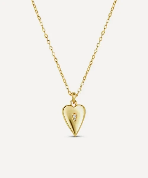 9ct Gold My World Heart Locket Pendant Necklace - 20% Price Drop!