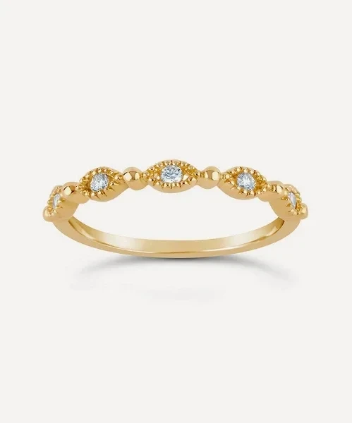 14ct Gold Jasmine Diamond Half Eternity Ring - Save 20% Today!