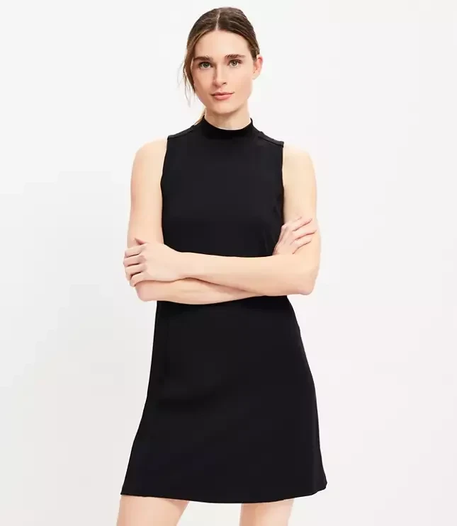 Lou & Grey Luvstretch Mock Neck Halter Dress - Now 40% Off!