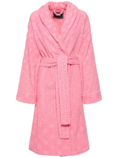 Versace On Repeat long bathrobe - 30% Price Drop!