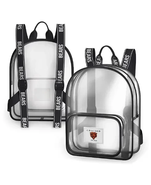 Men's and Women's Chicago Bears Clear Stadium Backpack