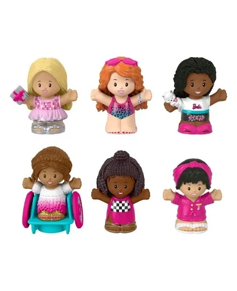 Barbie Figure by Little People Set