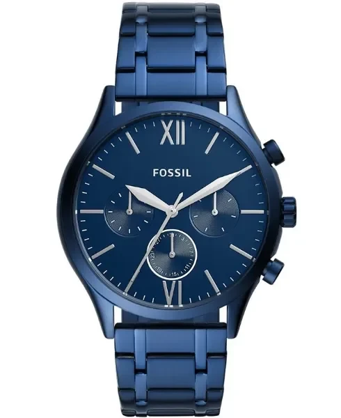 Men's Fenmore Multifunction Blue Bracelet Watch 44mm