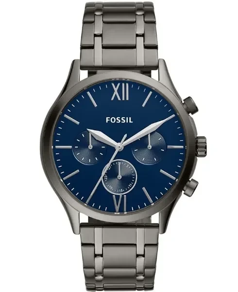 Men's Fenmore Multifunction Gunmetal Gray Bracelet Watch 44mm