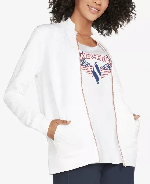 Women's GoWalk Ribbed Hoodless Jacket - Save $1470 Today!