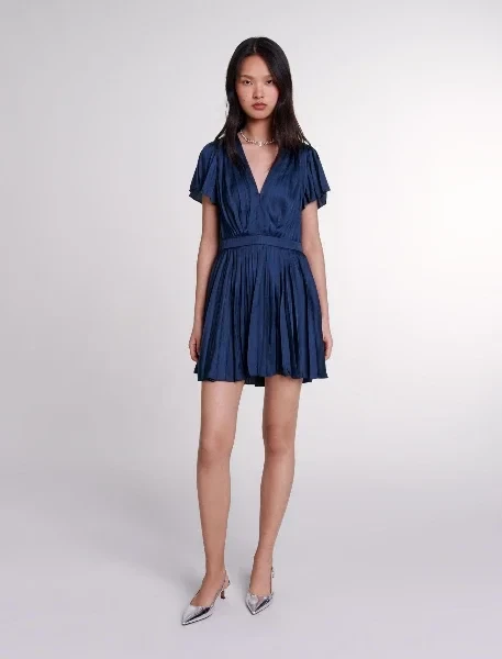 Short pleated dress - 40% Off Limited Time!