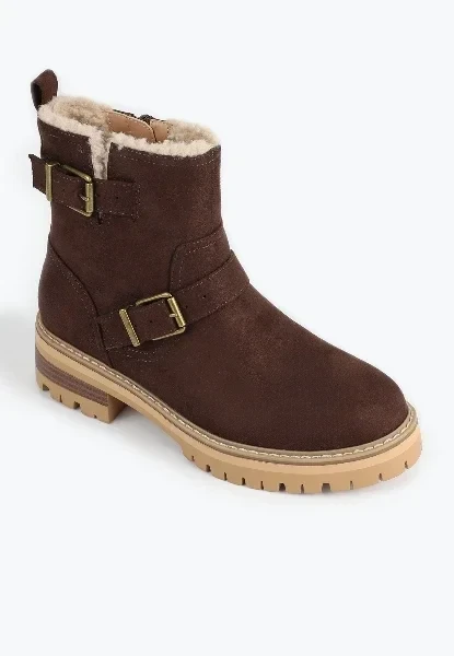 SuperCush Paisley Sherpa Lined Hiker Boot - Save 82% Today!
