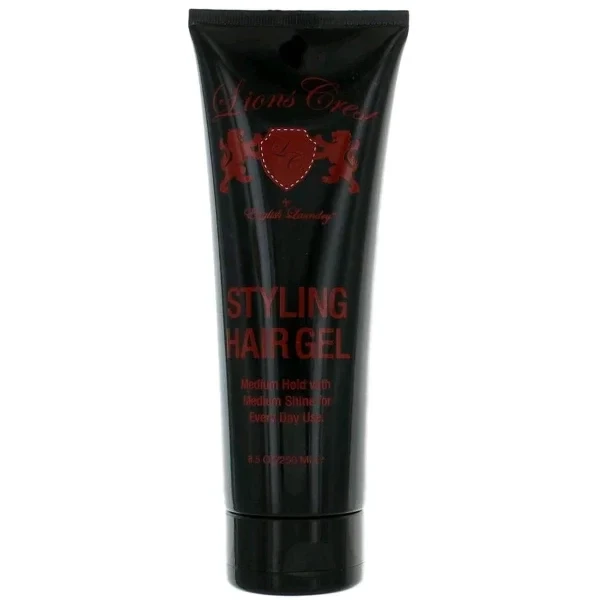 English Laundry Men's Styling Hair Gel - Lions Crest Long Lasting Hold, 8.5 oz - Now 57% Off!