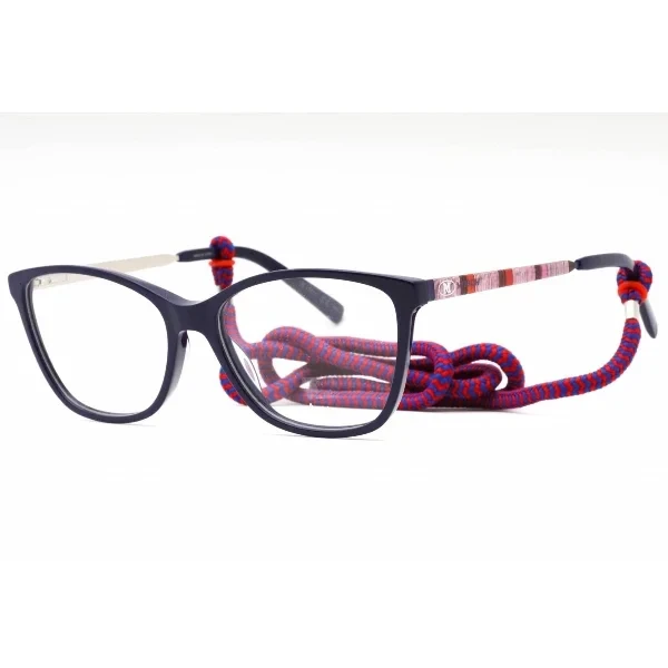M Missoni Women's Eyeglasses - Blue Plastic Cat Eye Full Rim Frame | MMI 0032 0PJP 00 - 66% Off Today!