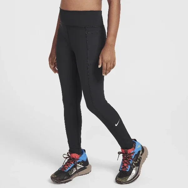 Nike One Big Kids' (Girls') Dri-FIT High-Waisted Leggings with Pockets - Save $903 Now!
