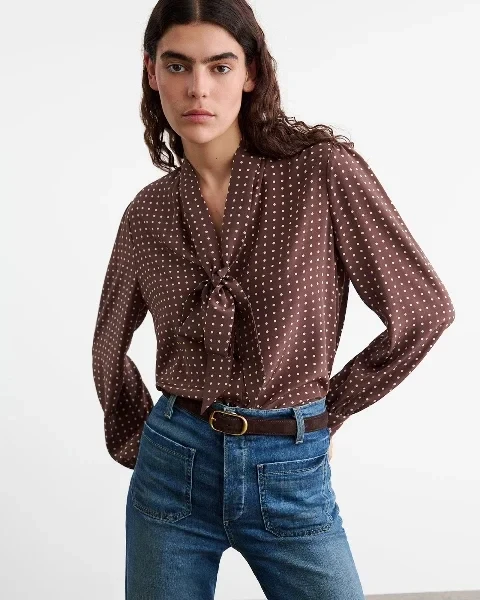 CARINA SILK BLOUSE - 25% Price Drop!