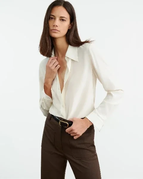 SIMONE SILK SHIRT - 30% Off Today!