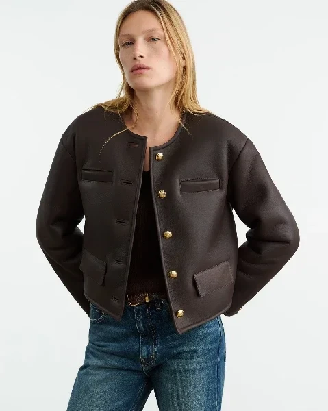 SELINA SHEARLING JACKET - 25% Off Limited Time!