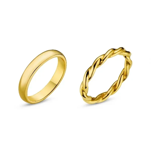 LUXE Ring Pack - Gold - 70% Discount Now!