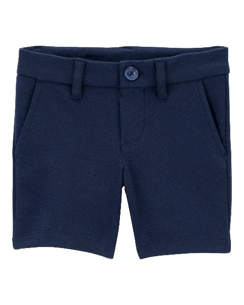 Toddler Ponte Knit Uniform Shorts - Now 85% Off!