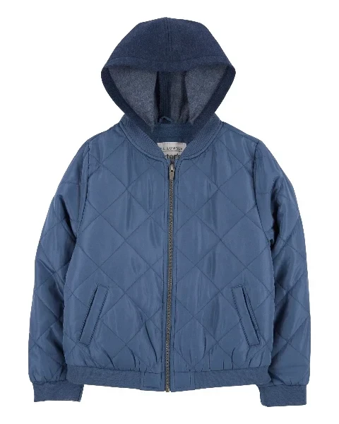 Kid Quilted Bomber Jacket - 31% Off Today!