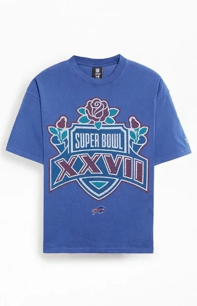 New Era Super Bowl XXVII Oversized T-Shirt - 25% Off Limited Time!