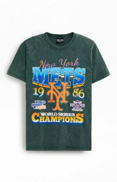 New Era NY Mets World Series 1986 T-Shirt - Save $1125 Today!