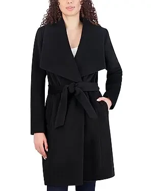 Cole Haan Alpaca & Wool-Blend Wrap Coat - 75% Off Limited Time!