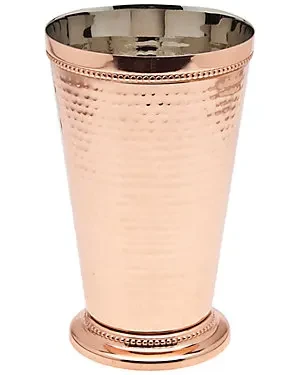 Godinger 6.25in Hammered Copper Bead Julep Cup - Now 73% Off!
