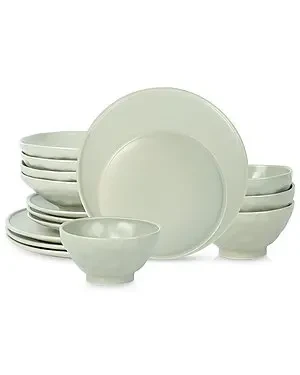 Stone by Mercer Project Nendo 16pc Stoneware Dinnerware Set - 50% Off Limited Time!