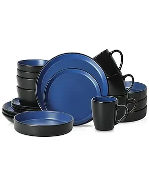 Stone Lain Albie 20pc Stoneware Dinnerware Set - Save 50% Today!