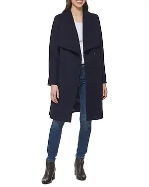 Cole Haan Wool-Blend Wrap Coat - Save $31700 Now!