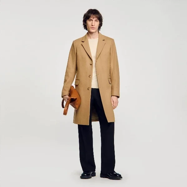 Wool broadcloth coat - Now 20% Off!