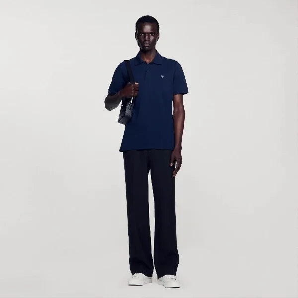 Polo shirt with Square Cross patch - Save $7700 Today!