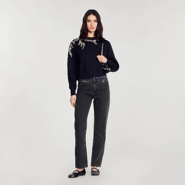 Embellished sweatshirt - 36% Off Today!