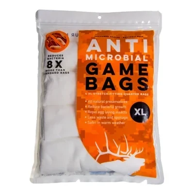 Koola Buck Extra-Large Antimicrobial Elk Game Bags 4-Pack - Now 20% Off!
