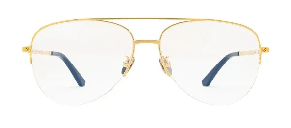 Cartier CT0256O 001 Aviator Eyeglasses