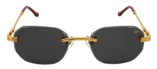 Vintage Frames Company VF HUSTLER DRILL MOUNT 0032 Rectangle Sunglasses