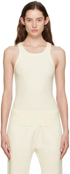 Off-White High Neck Tank Top - Now 47% Off!