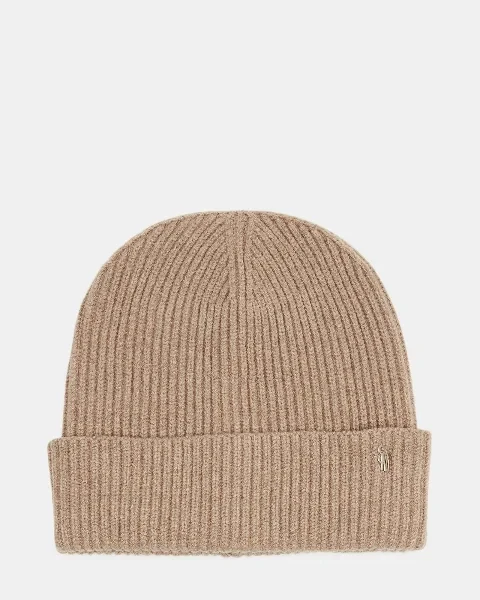CLASSIC RIBBED KNIT BEANIE CAMEL - 31% Discount Now!