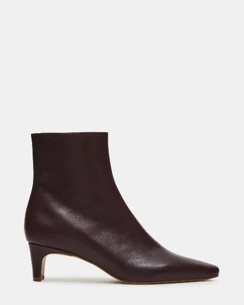 DELVIE BROWN/RED LEATHER - SM REBOOTED - Save 54% Today!