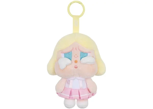 Pop Mart CRYBABY Sunset Concert Series Plush Pendant Pink White