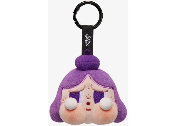 Pop Mart CRYBABY CHEER UP, BABY! Series Plush Pendant Purple