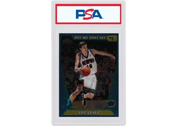 Pau Gasol 2001 Topps Chrome Rookie #131 (PSA or BGS Graded)