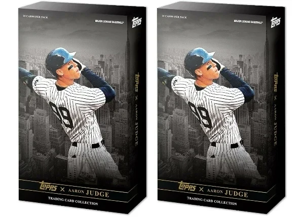 2022 Topps x Aaron Judge Baseball Curated Set 2x Lot