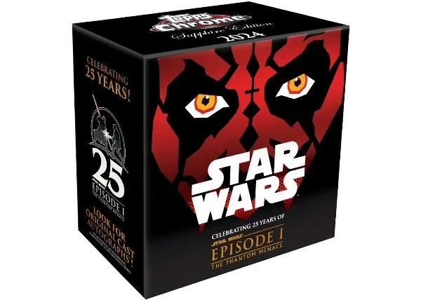 2024 Topps Chrome Star Wars Sapphire Edition Box