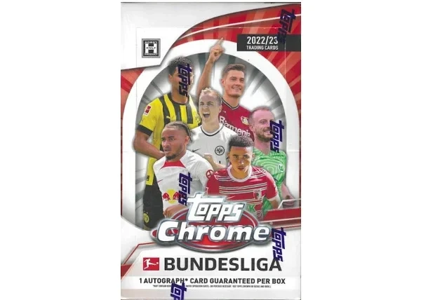 2022/23 Topps Chrome Bundesliga Soccer Hobby Box