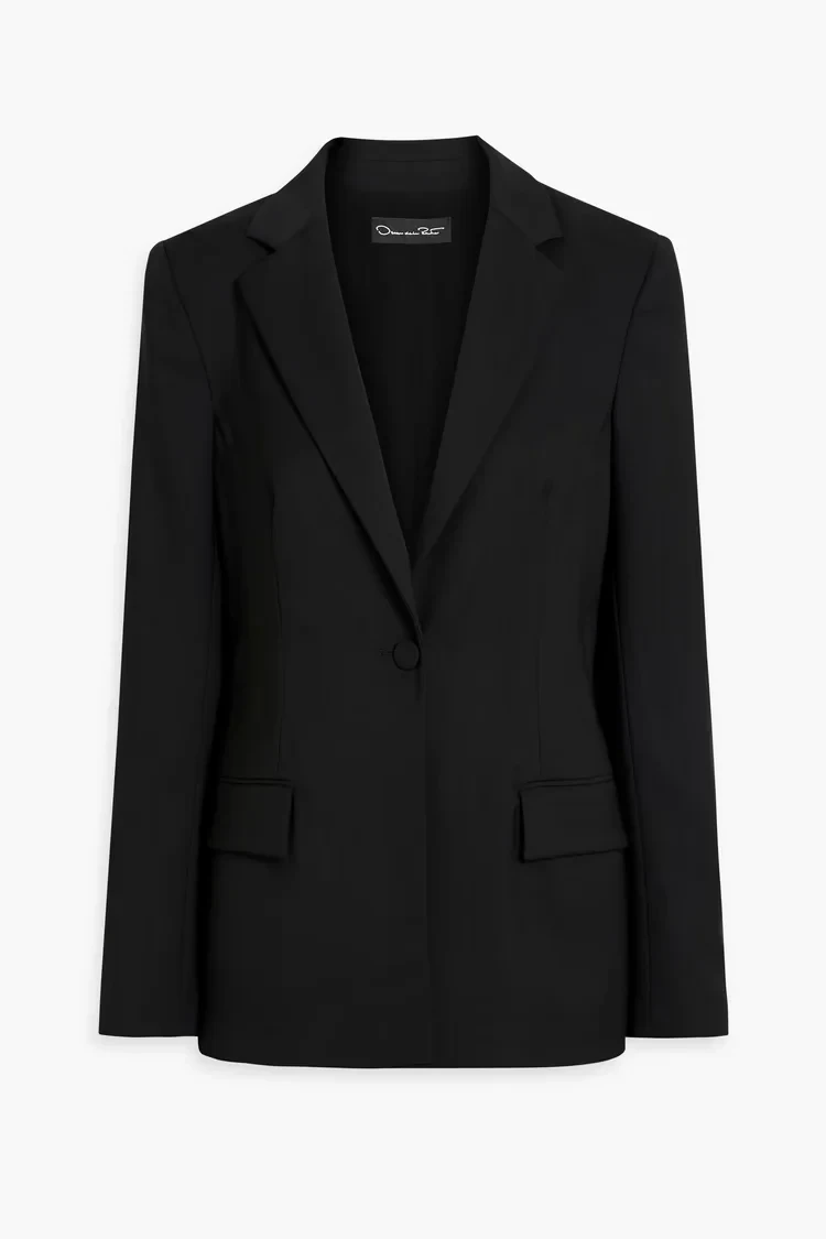 Neon wool and mohair-blend blazer