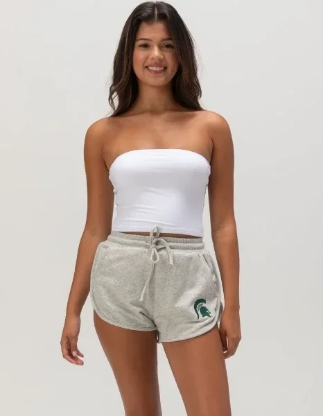 HYPE AND VICE Michigan State University Womens Shorts - 60% Off Today!