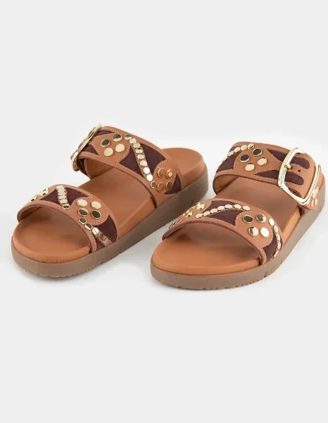 FREE PEOPLE Revelry Studded Womens Sandals - 30% Discount Now!