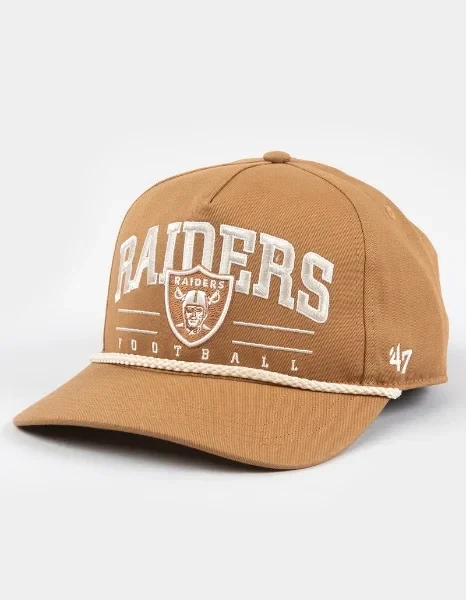47 BRAND Las Vegas Raiders Roscoe Rope '47 Hitch Snapback Hat - Save 34% Today!