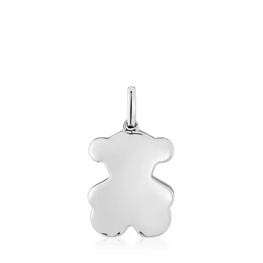 Medium silver bear Pendant Bold Motif - 30% Off Today!
