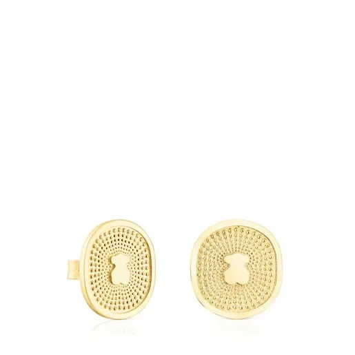 Gold Oursin Earrings - 20% Off Limited Time!