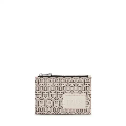 Beige Change purse-cardholder TOUS MANIFESTO Essence - 40% Off Limited Time!