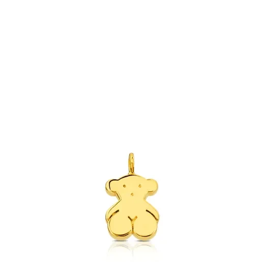 Gold Sweet Dolls Pendant medium Bear motif - 30% Discount Now!